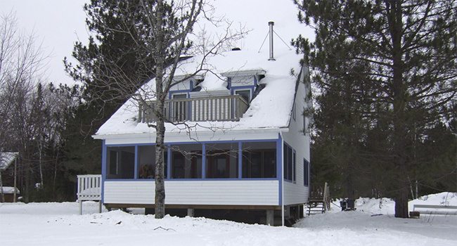 Chalet l'hiver